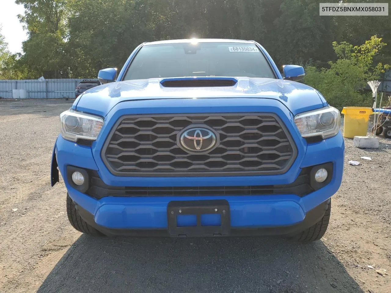 5TFDZ5BNXMX058031 2021 Toyota Tacoma Double Cab