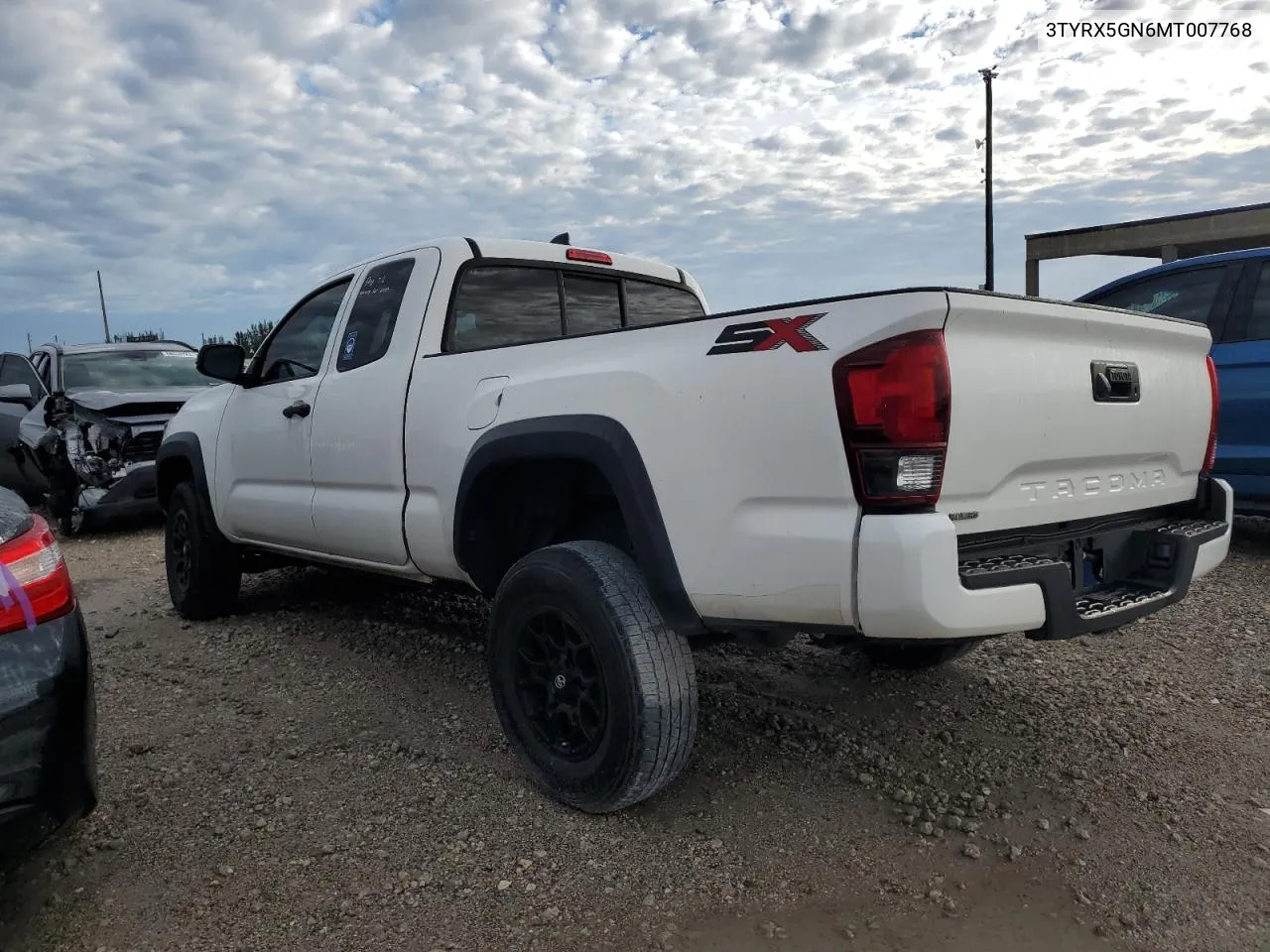 2021 Toyota Tacoma Access Cab VIN: 3TYRX5GN6MT007768 Lot: 68464383