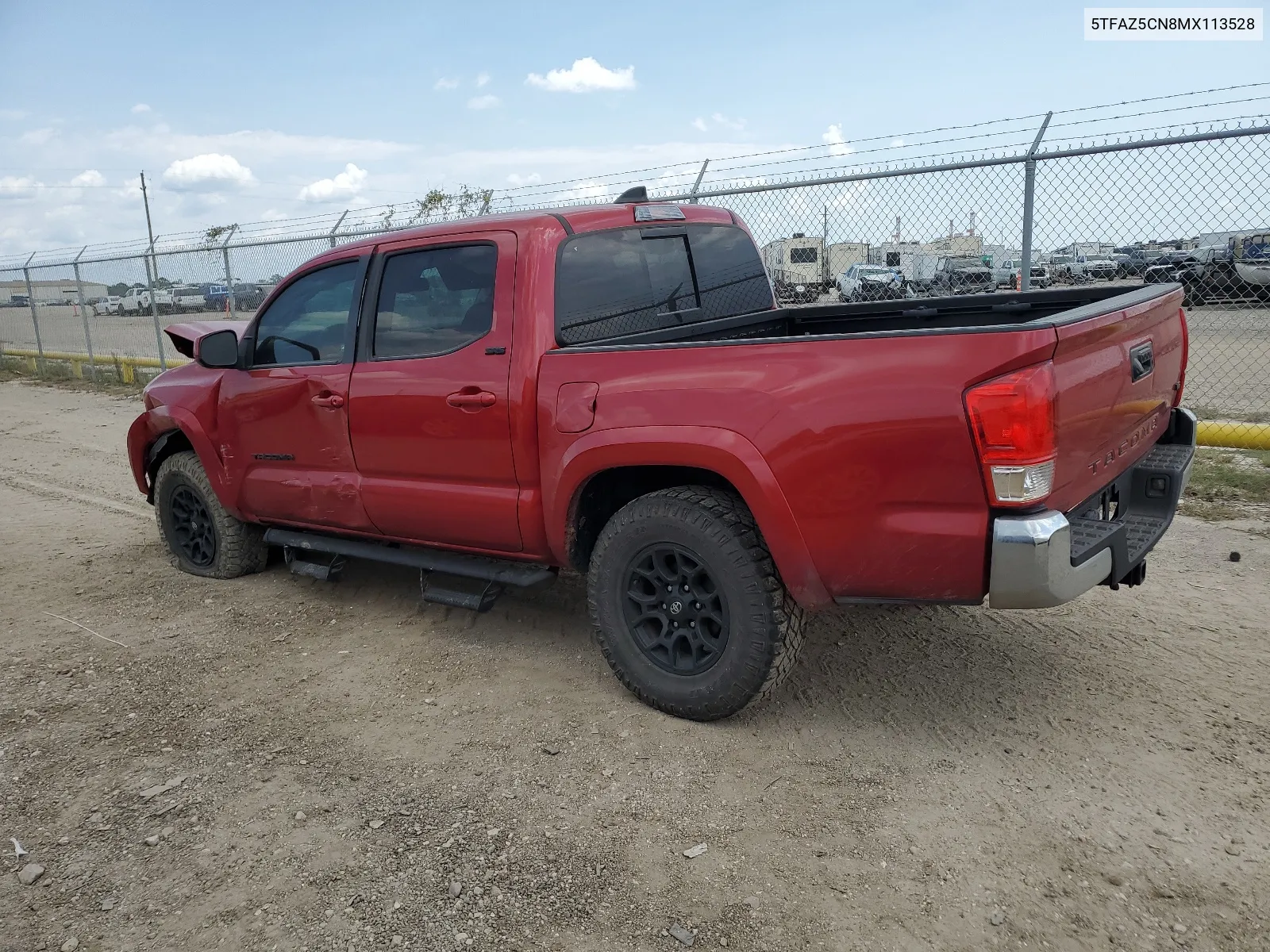 2021 Toyota Tacoma Double Cab VIN: 5TFAZ5CN8MX113528 Lot: 68718494