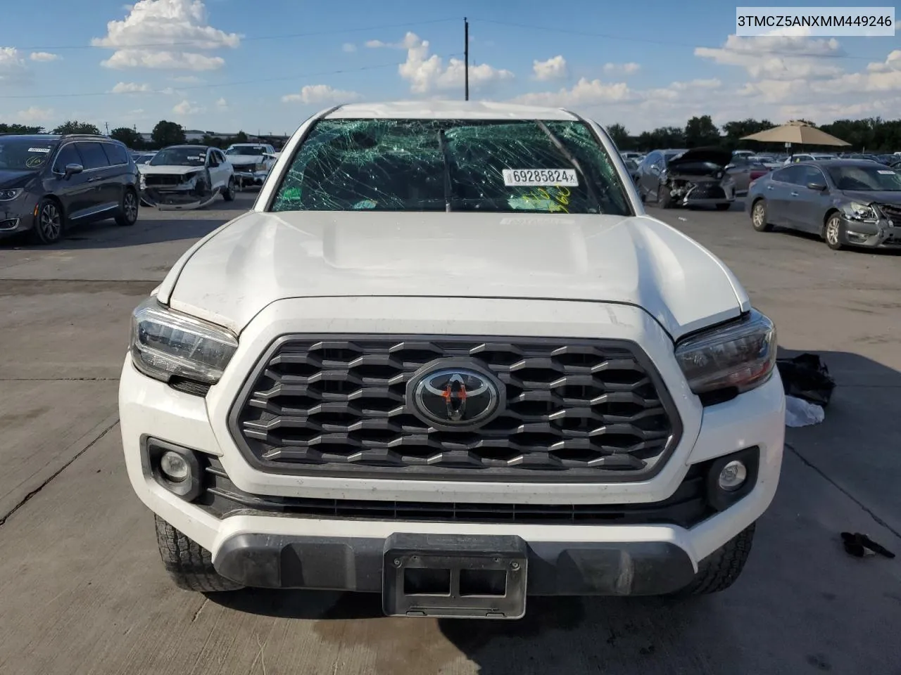 3TMCZ5ANXMM449246 2021 Toyota Tacoma Double Cab