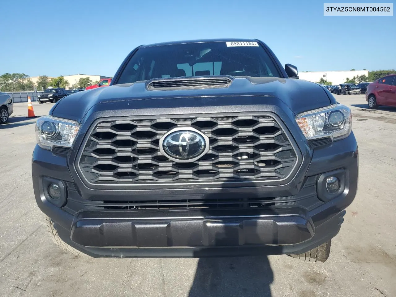 2021 Toyota Tacoma Double Cab VIN: 3TYAZ5CN8MT004562 Lot: 69311184