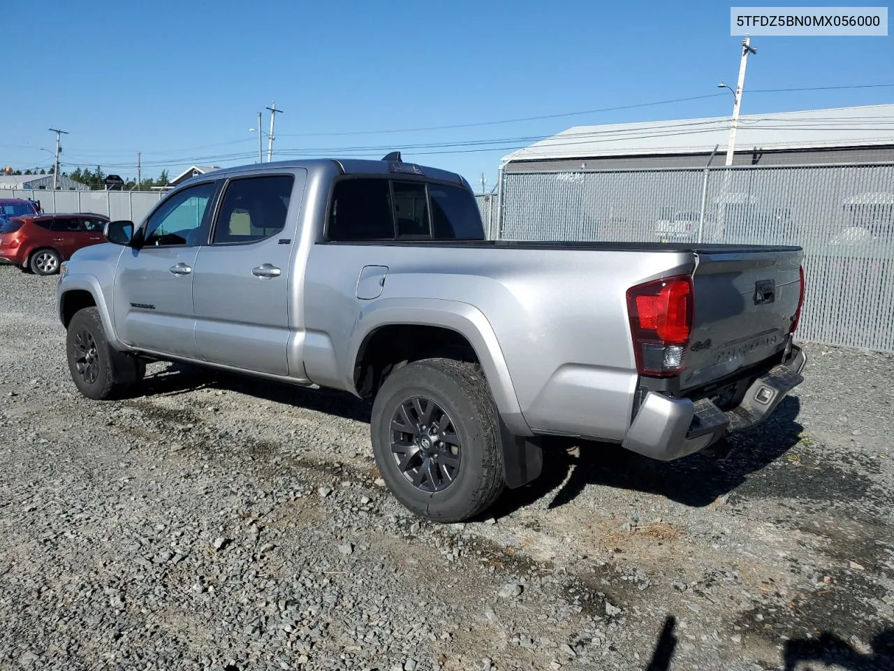 5TFDZ5BN0MX056000 2021 Toyota Tacoma Double Cab