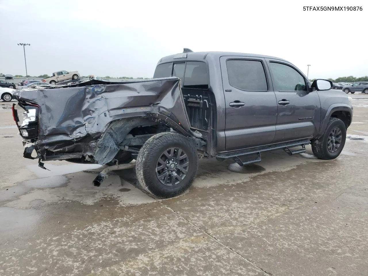 2021 Toyota Tacoma Double Cab VIN: 5TFAX5GN9MX190876 Lot: 70223414