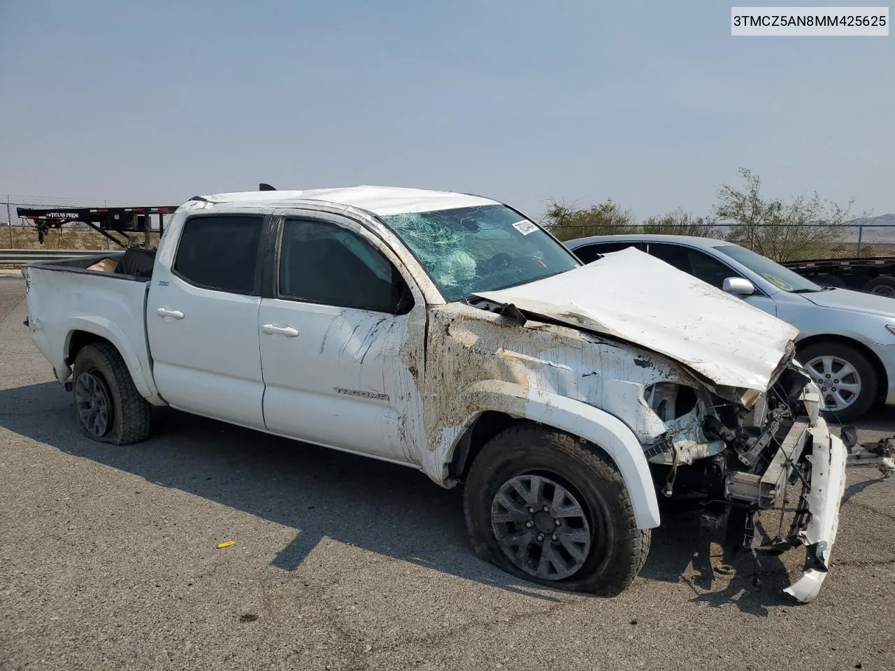 2021 Toyota Tacoma Double Cab VIN: 3TMCZ5AN8MM425625 Lot: 70234484