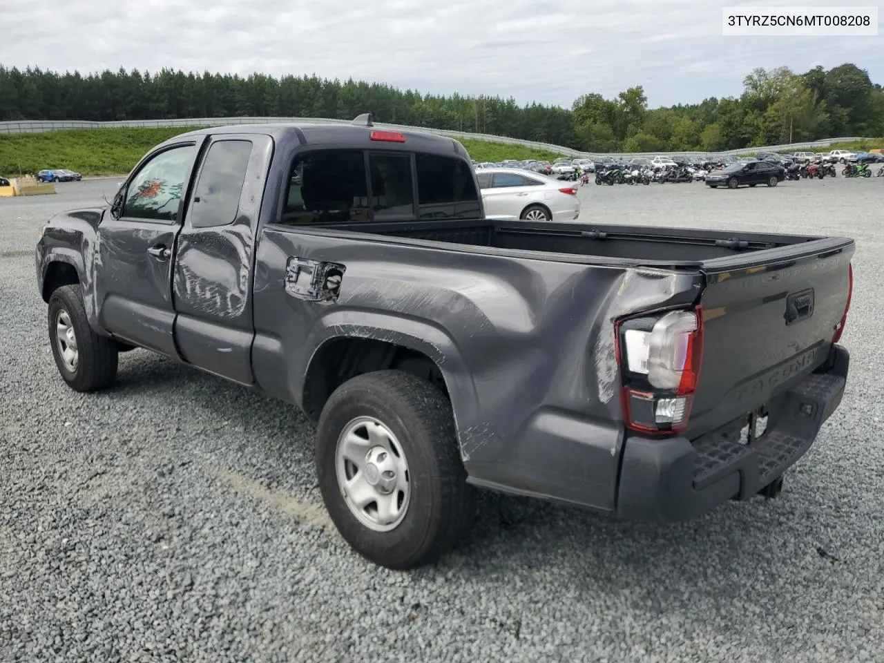 2021 Toyota Tacoma Access Cab VIN: 3TYRZ5CN6MT008208 Lot: 70269204