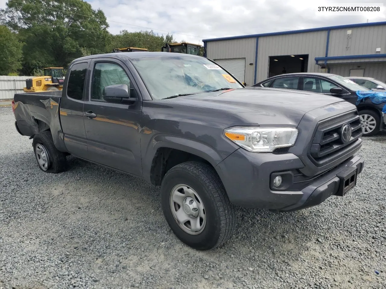 2021 Toyota Tacoma Access Cab VIN: 3TYRZ5CN6MT008208 Lot: 70269204