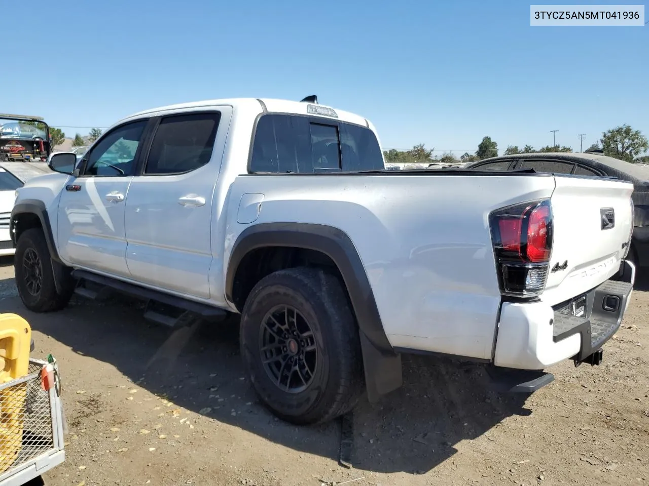 2021 Toyota Tacoma Double Cab VIN: 3TYCZ5AN5MT041936 Lot: 70329744