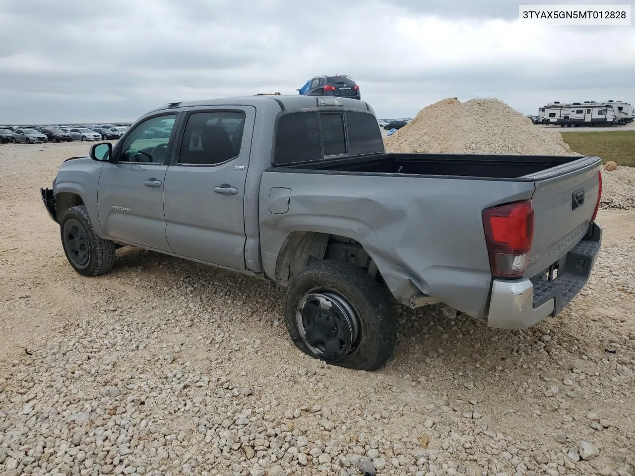 2021 Toyota Tacoma Double Cab VIN: 3TYAX5GN5MT012828 Lot: 70394324