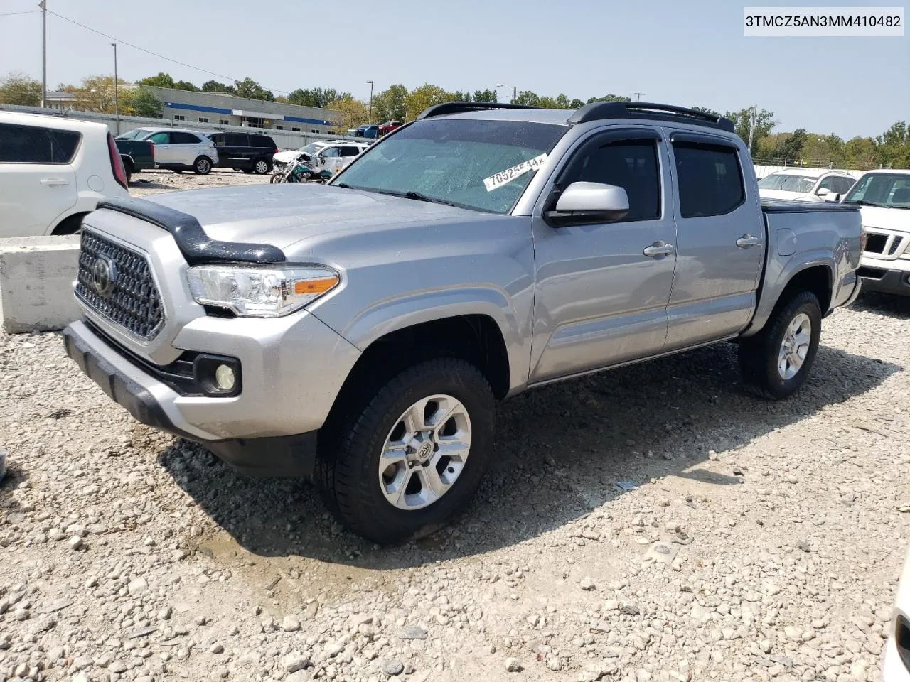 2021 Toyota Tacoma Double Cab VIN: 3TMCZ5AN3MM410482 Lot: 70525544