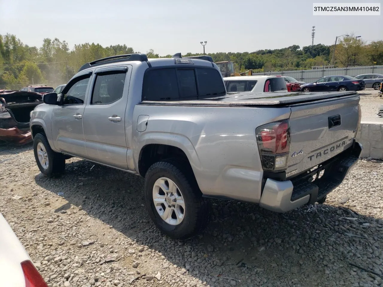 3TMCZ5AN3MM410482 2021 Toyota Tacoma Double Cab