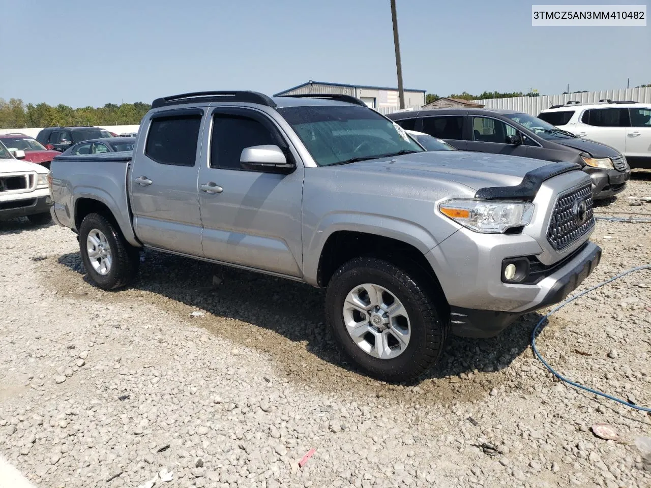 2021 Toyota Tacoma Double Cab VIN: 3TMCZ5AN3MM410482 Lot: 70525544