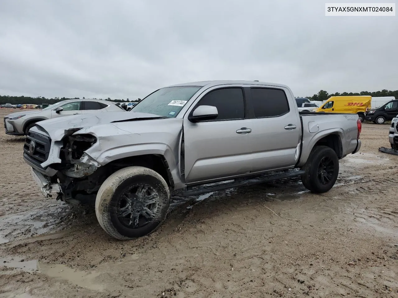 2021 Toyota Tacoma Double Cab VIN: 3TYAX5GNXMT024084 Lot: 70611744