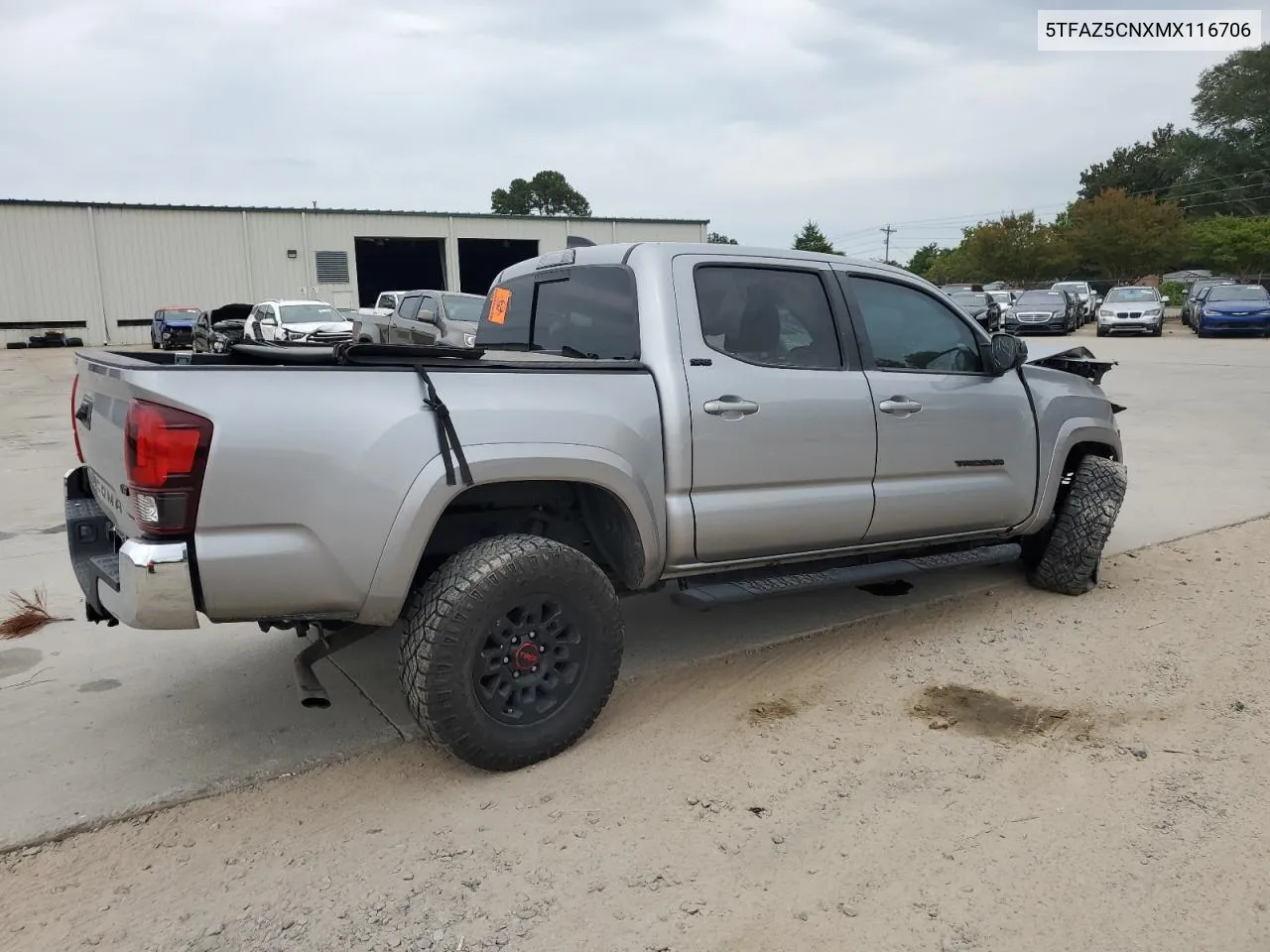 2021 Toyota Tacoma Double Cab VIN: 5TFAZ5CNXMX116706 Lot: 70613864