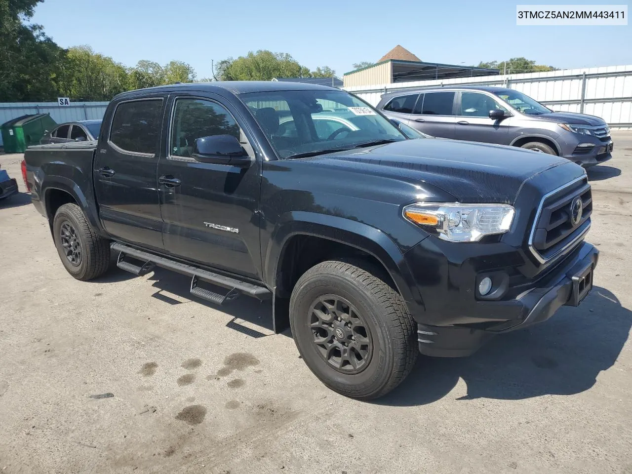 2021 Toyota Tacoma Double Cab VIN: 3TMCZ5AN2MM443411 Lot: 70756154