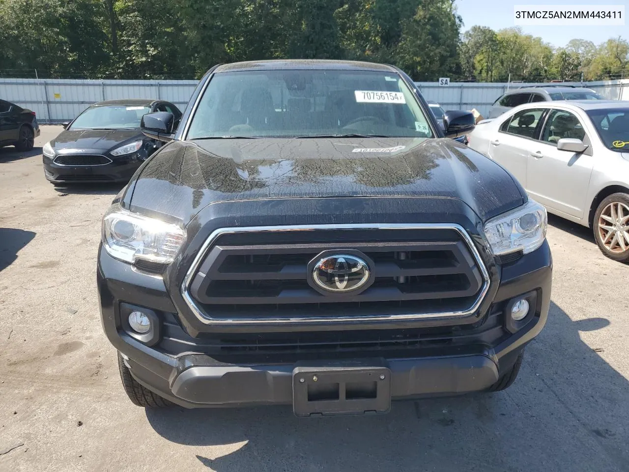 2021 Toyota Tacoma Double Cab VIN: 3TMCZ5AN2MM443411 Lot: 70756154