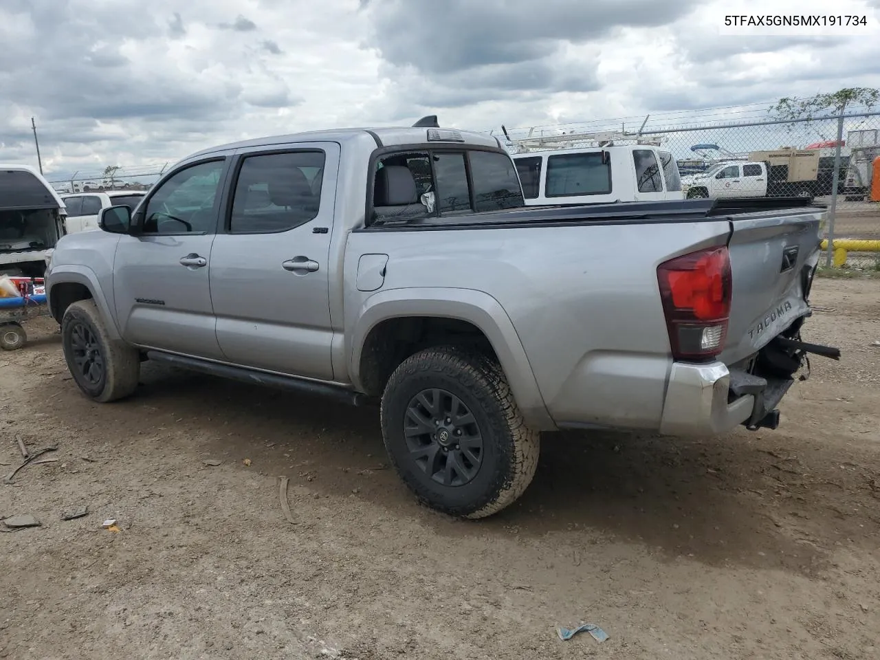 2021 Toyota Tacoma Double Cab VIN: 5TFAX5GN5MX191734 Lot: 70873254