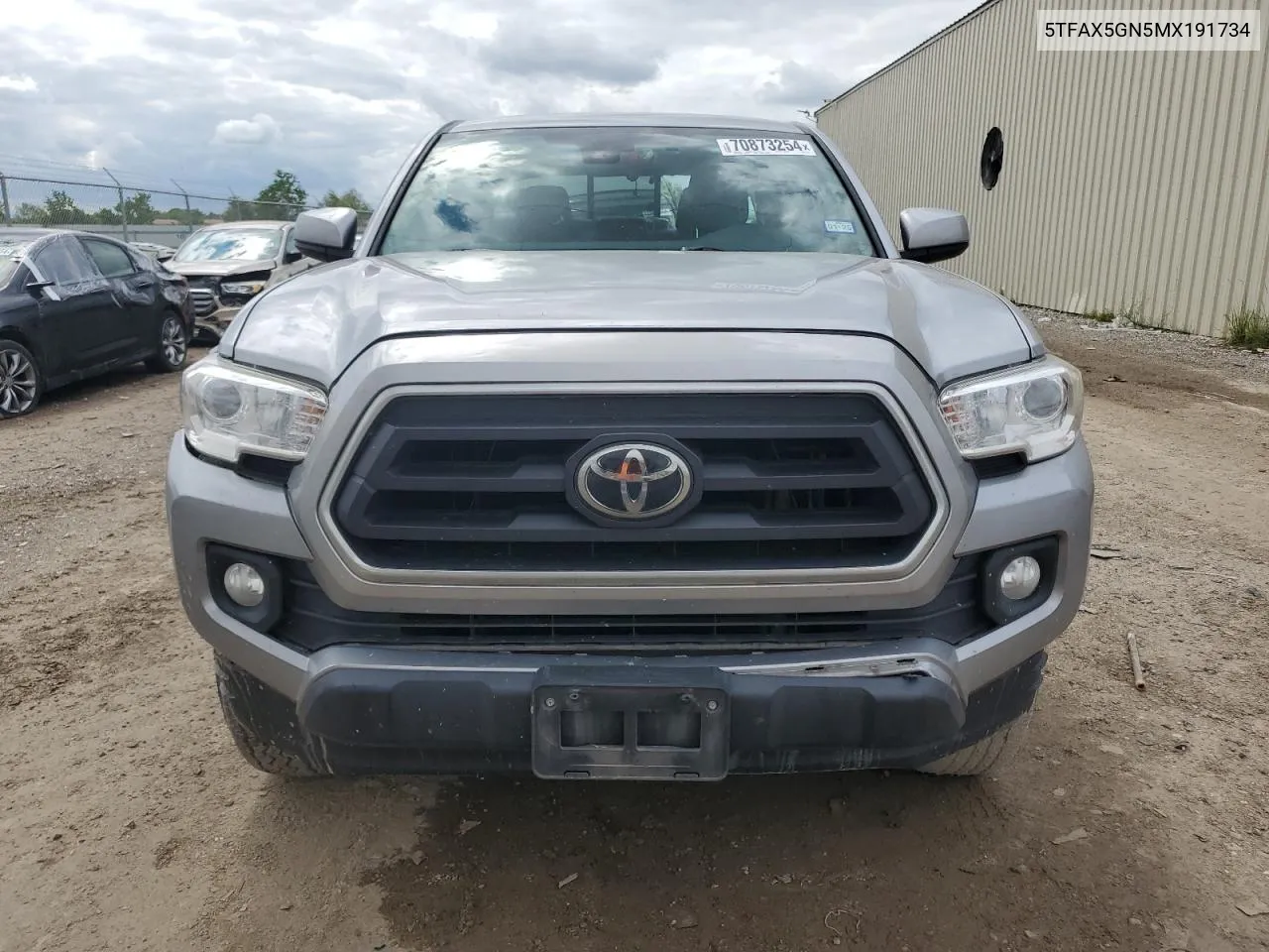 2021 Toyota Tacoma Double Cab VIN: 5TFAX5GN5MX191734 Lot: 70873254