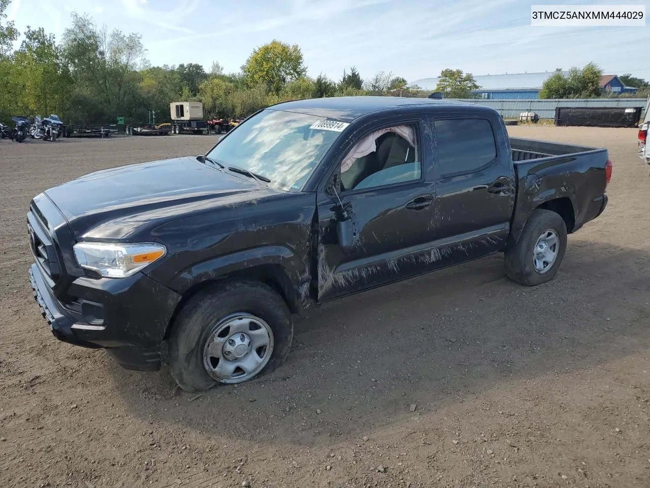 3TMCZ5ANXMM444029 2021 Toyota Tacoma Double Cab