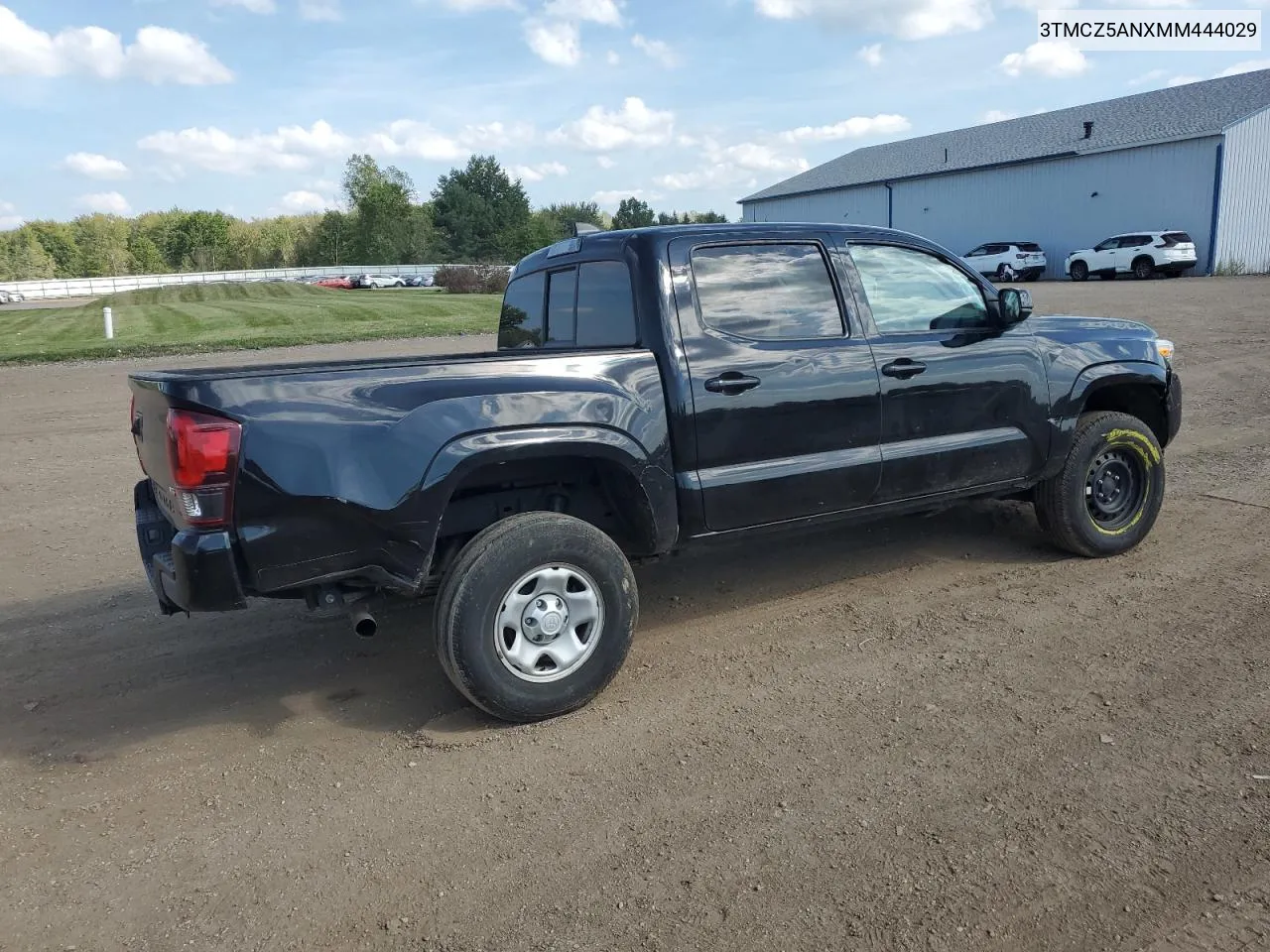 3TMCZ5ANXMM444029 2021 Toyota Tacoma Double Cab