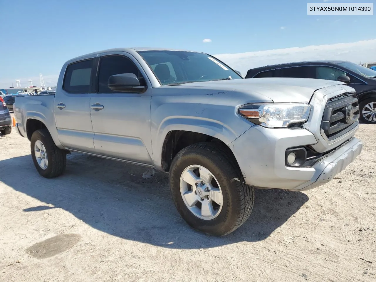 3TYAX5GN0MT014390 2021 Toyota Tacoma Double Cab