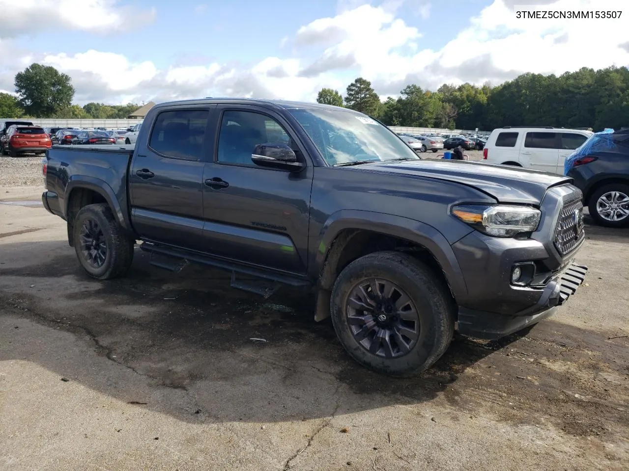 2021 Toyota Tacoma Double Cab VIN: 3TMEZ5CN3MM153507 Lot: 71081354