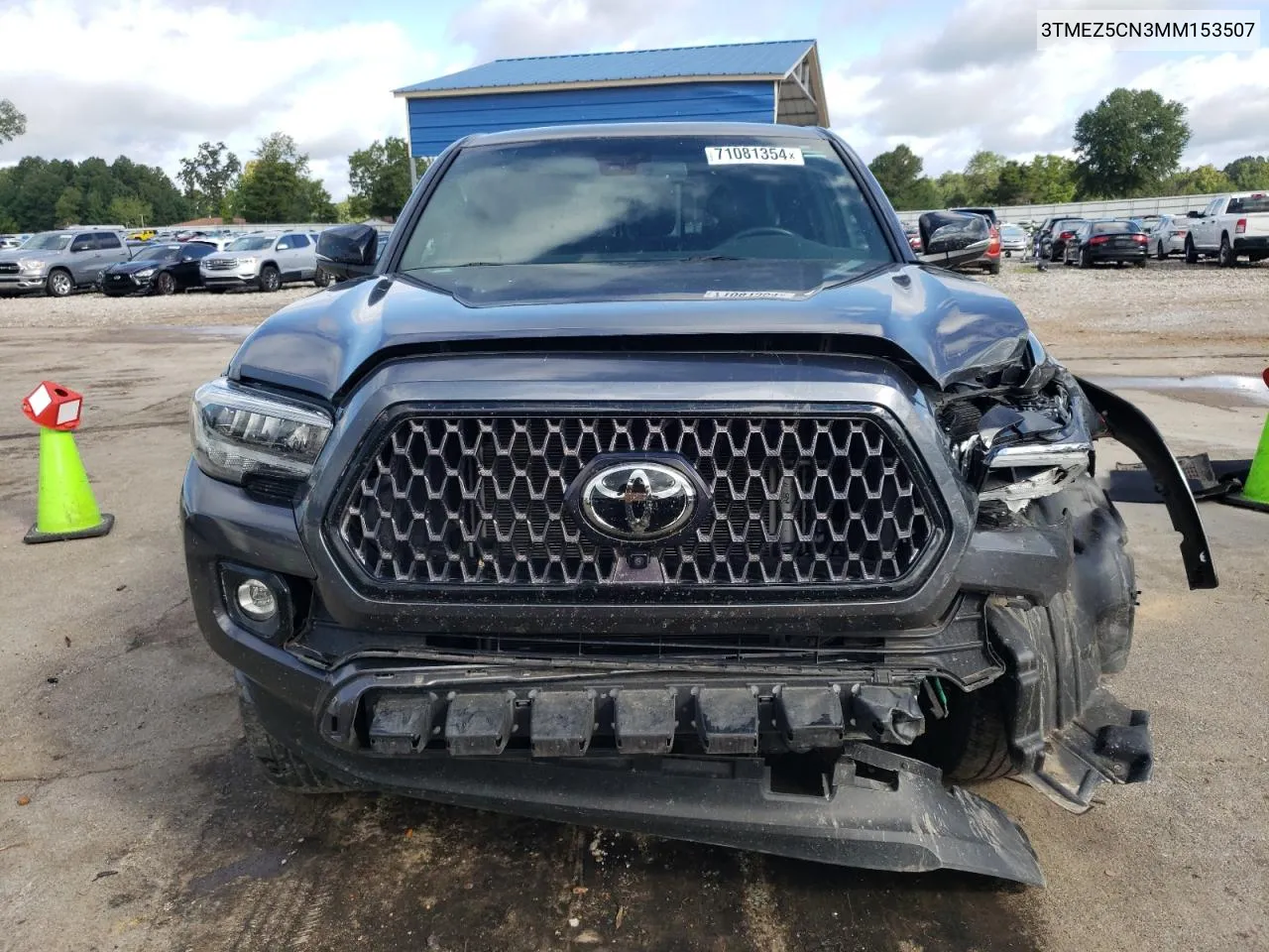 2021 Toyota Tacoma Double Cab VIN: 3TMEZ5CN3MM153507 Lot: 71081354