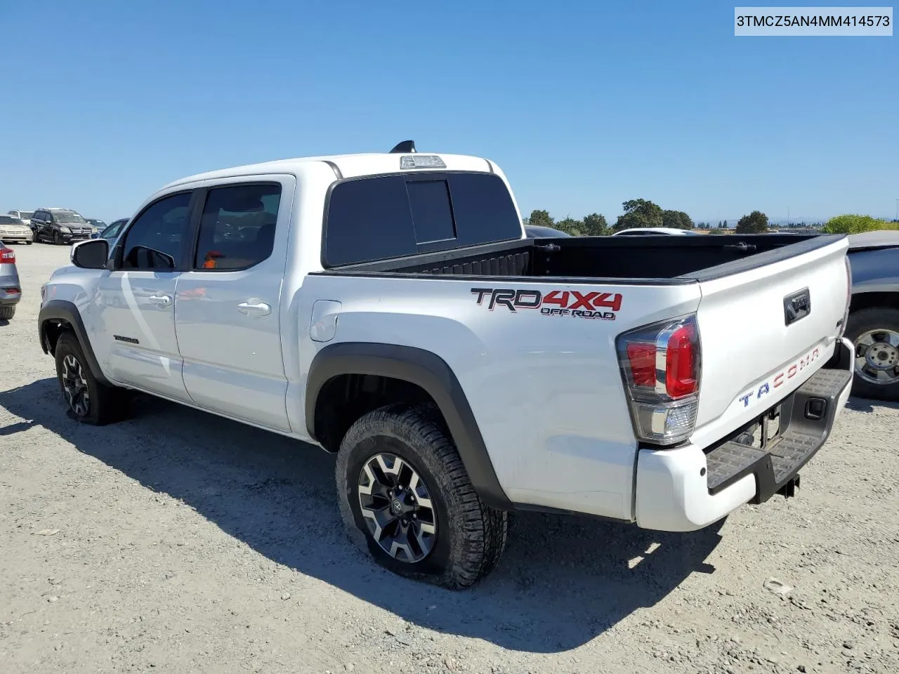 3TMCZ5AN4MM414573 2021 Toyota Tacoma Double Cab