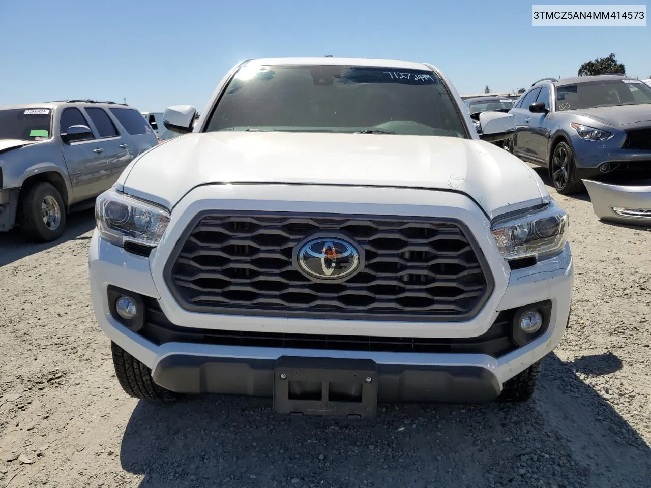 2021 Toyota Tacoma Double Cab VIN: 3TMCZ5AN4MM414573 Lot: 71272994