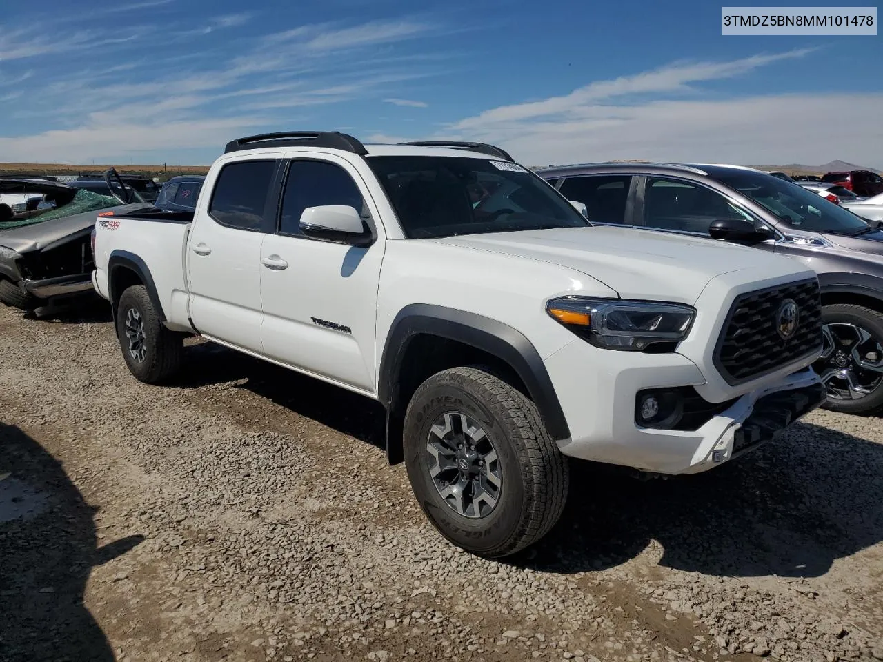 3TMDZ5BN8MM101478 2021 Toyota Tacoma Double Cab