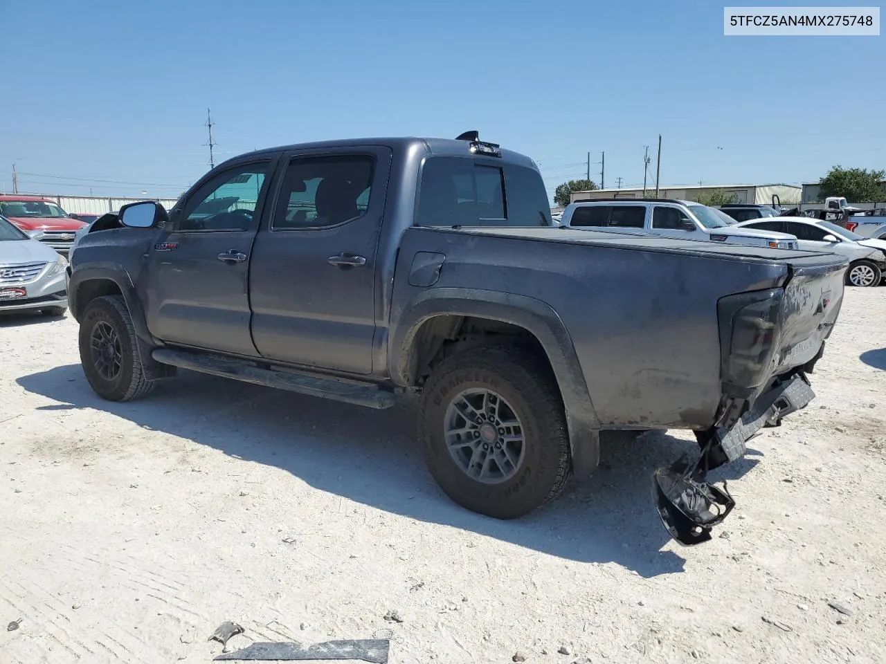 2021 Toyota Tacoma Double Cab VIN: 5TFCZ5AN4MX275748 Lot: 71715904