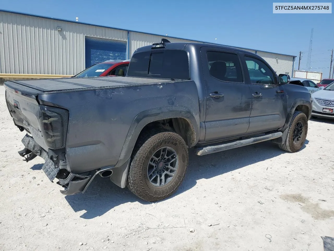 2021 Toyota Tacoma Double Cab VIN: 5TFCZ5AN4MX275748 Lot: 71715904