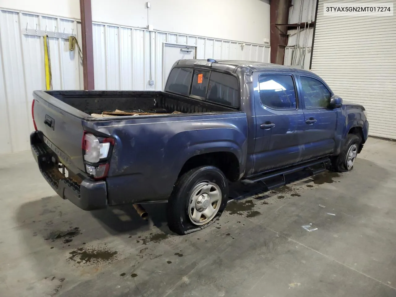 2021 Toyota Tacoma Double Cab VIN: 3TYAX5GN2MT017274 Lot: 71741374