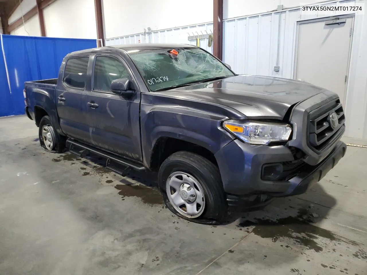 2021 Toyota Tacoma Double Cab VIN: 3TYAX5GN2MT017274 Lot: 71741374