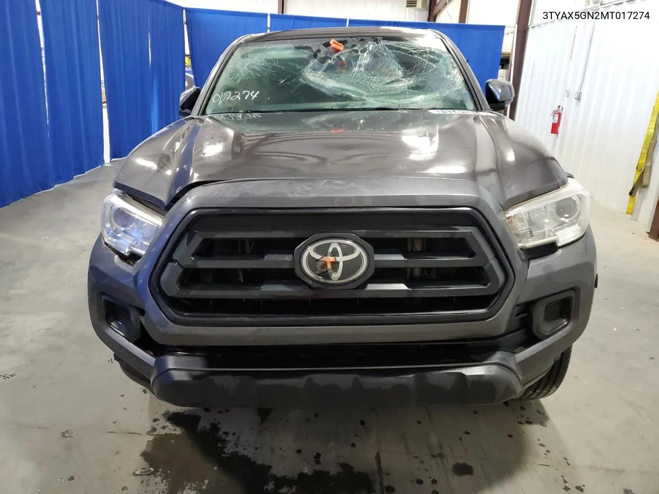 2021 Toyota Tacoma Double Cab VIN: 3TYAX5GN2MT017274 Lot: 71741374