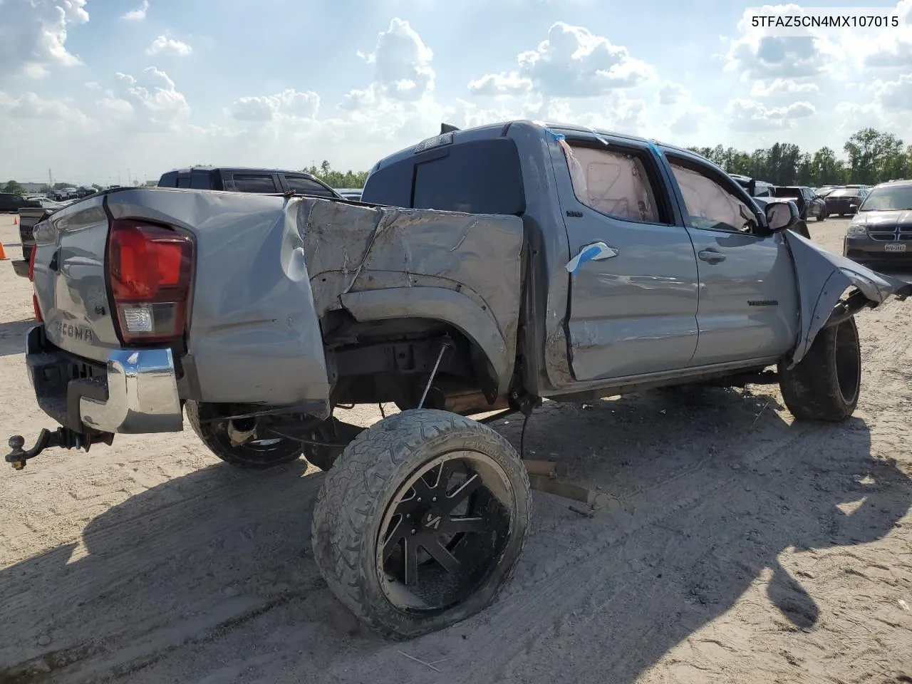 2021 Toyota Tacoma Double Cab VIN: 5TFAZ5CN4MX107015 Lot: 71784774