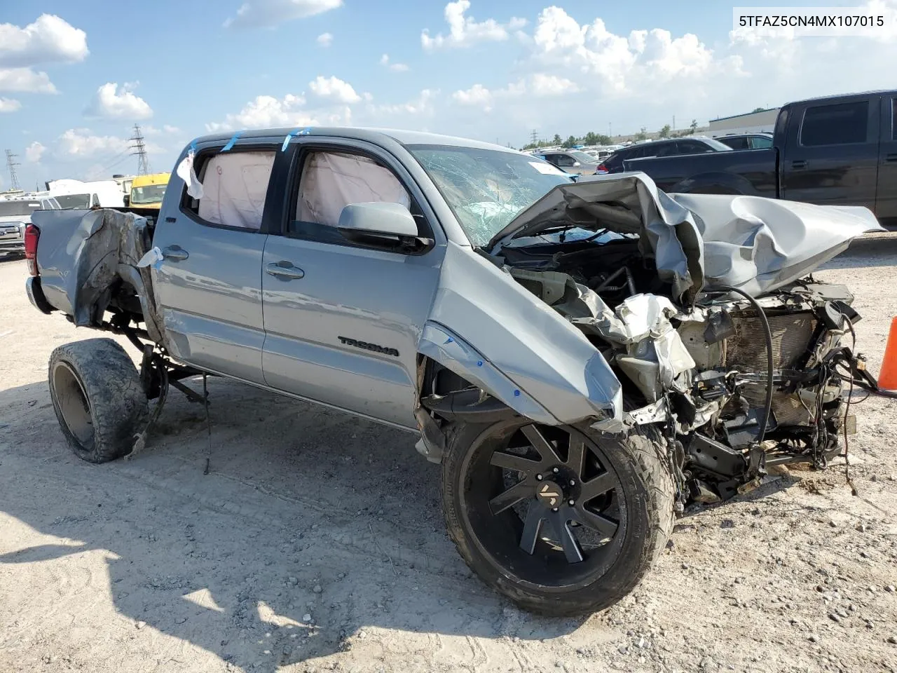 2021 Toyota Tacoma Double Cab VIN: 5TFAZ5CN4MX107015 Lot: 71784774