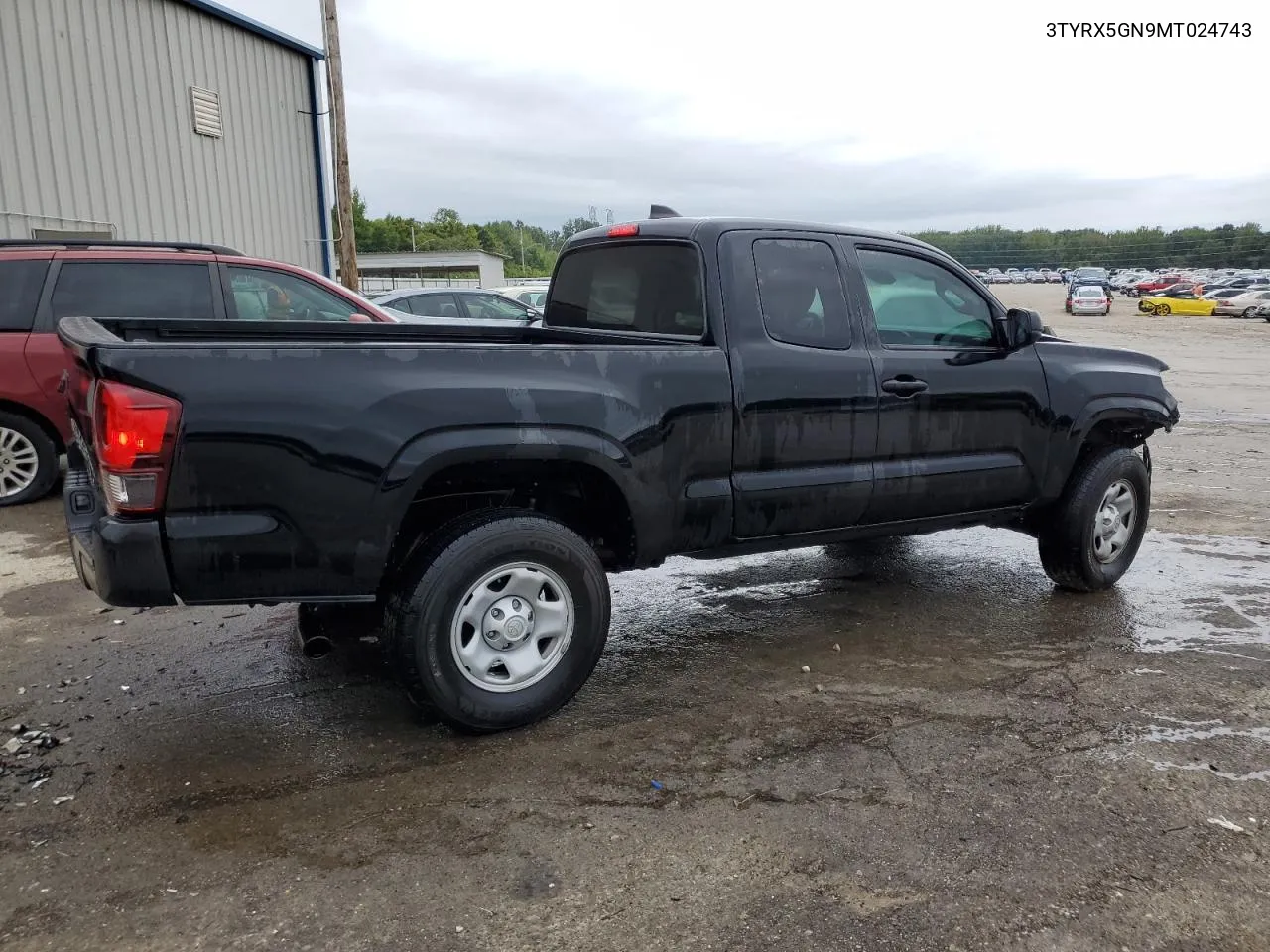 2021 Toyota Tacoma Access Cab VIN: 3TYRX5GN9MT024743 Lot: 71798034