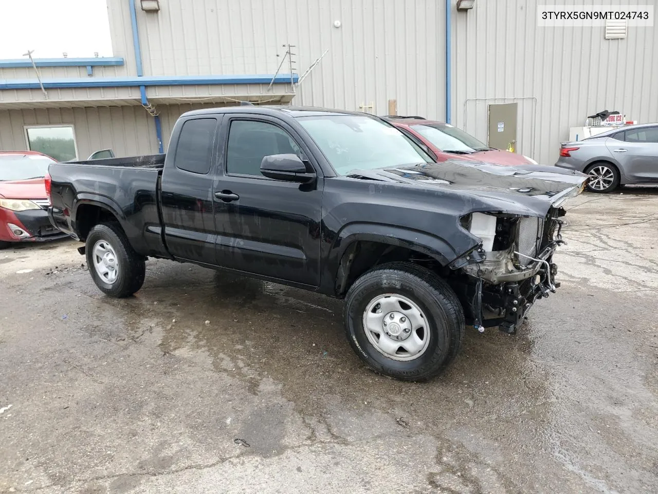 2021 Toyota Tacoma Access Cab VIN: 3TYRX5GN9MT024743 Lot: 71798034