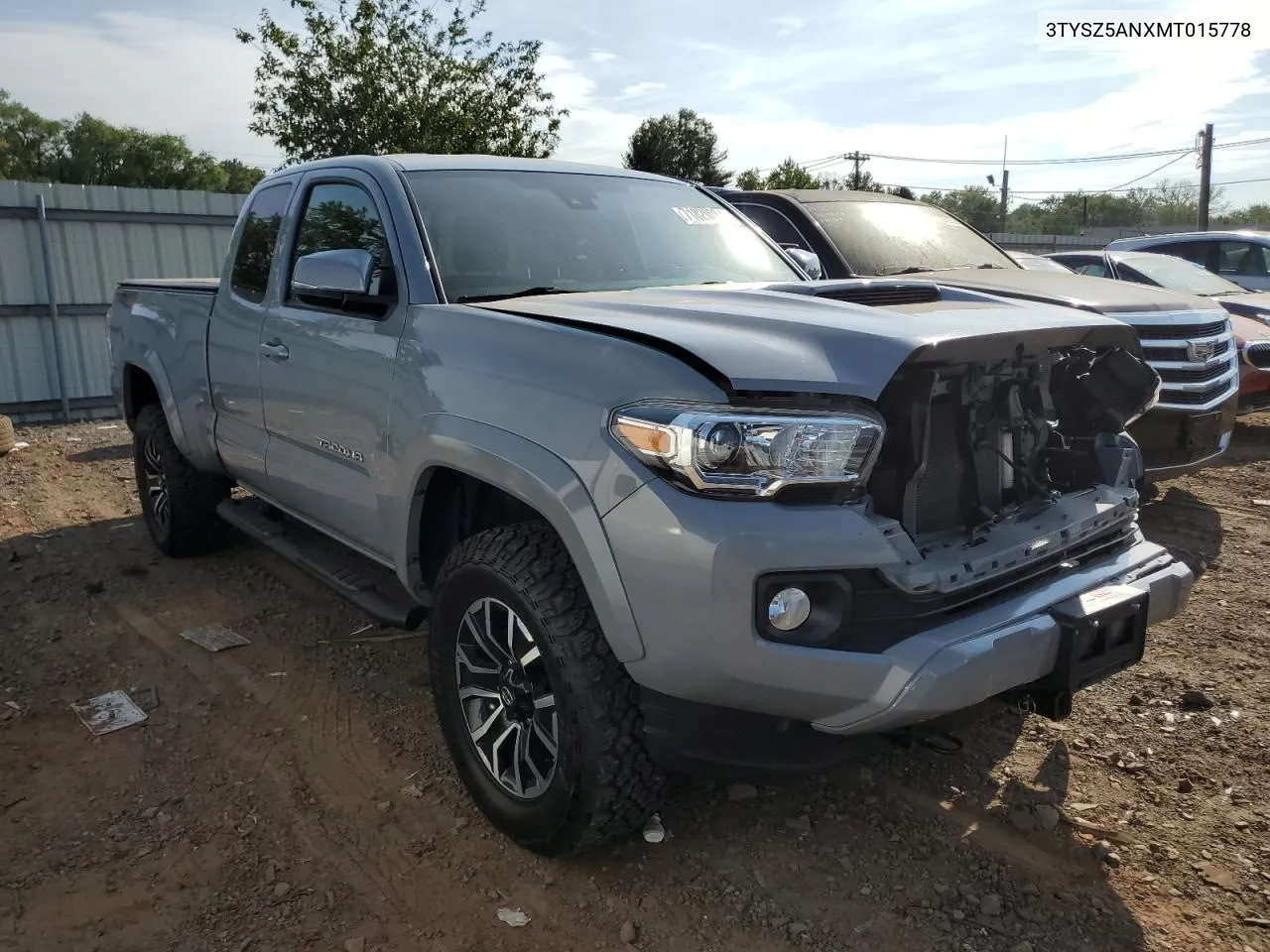 3TYSZ5ANXMT015778 2021 Toyota Tacoma Access Cab