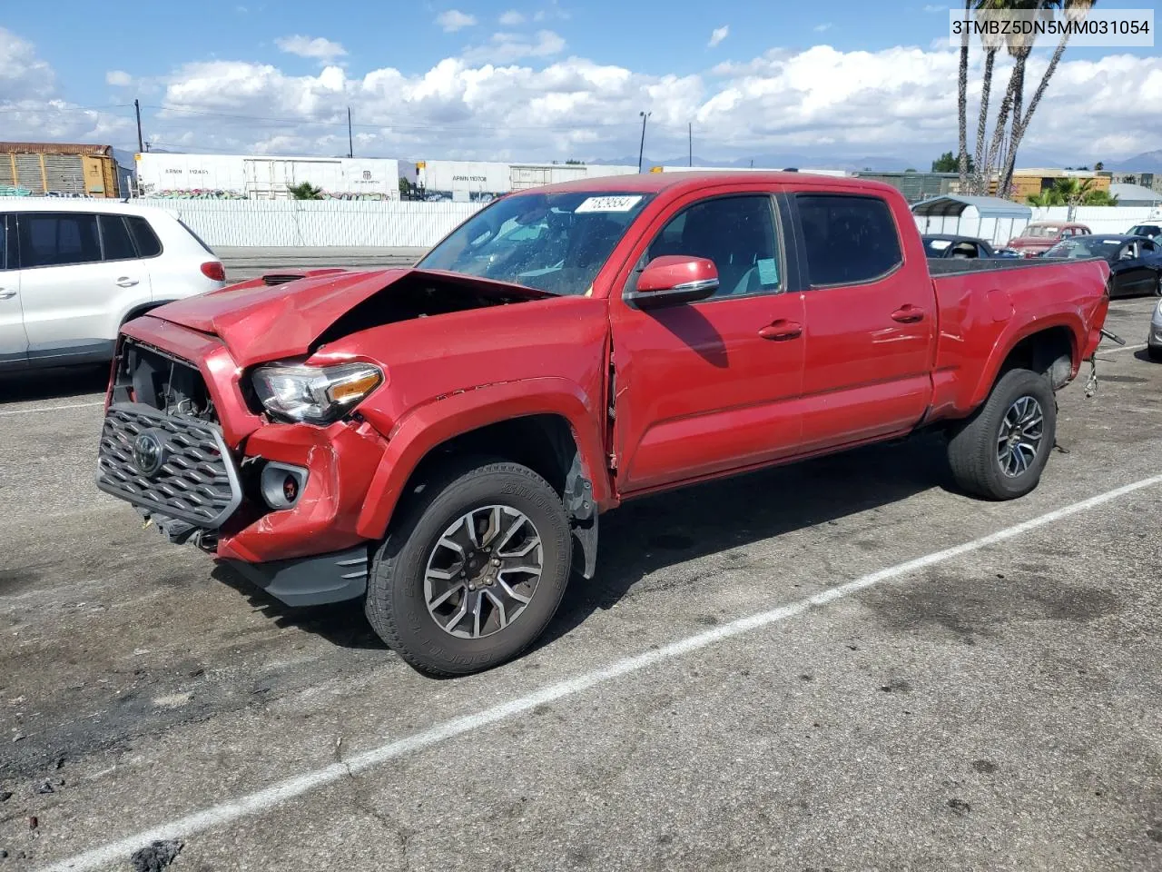 2021 Toyota Tacoma Double Cab VIN: 3TMBZ5DN5MM031054 Lot: 71829554