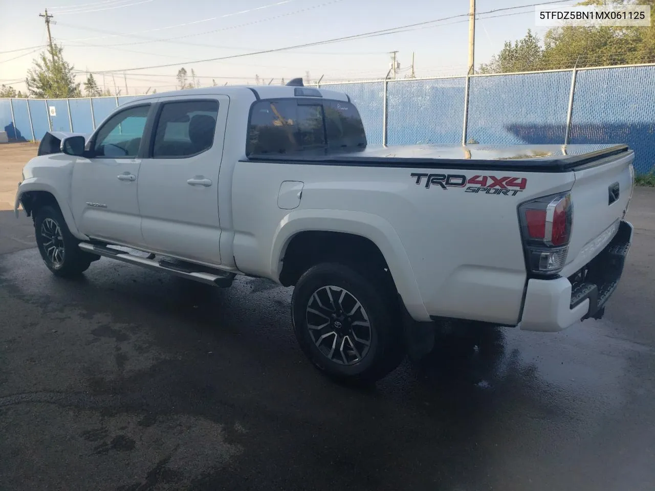 2021 Toyota Tacoma Double Cab VIN: 5TFDZ5BN1MX061125 Lot: 72206434