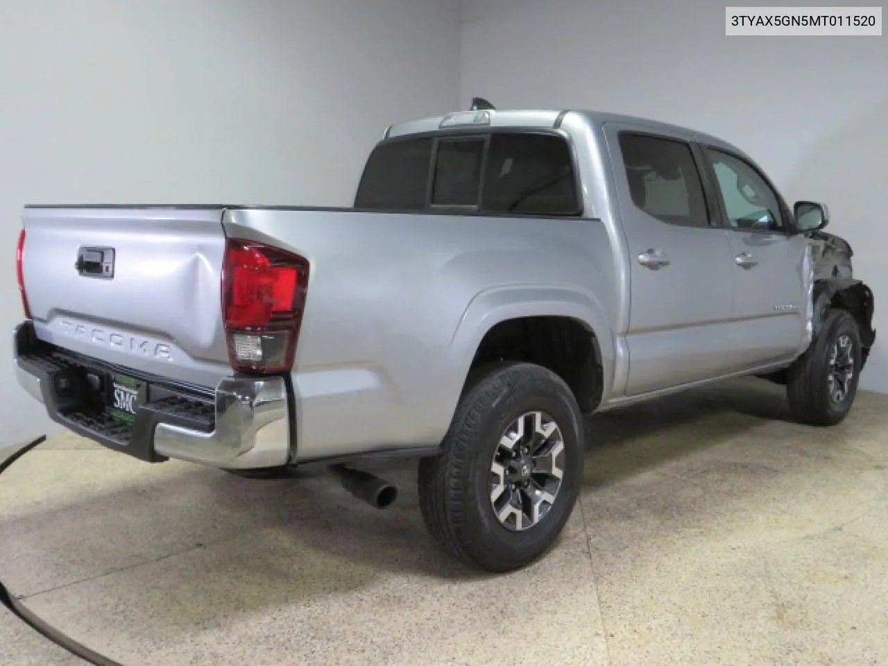 3TYAX5GN5MT011520 2021 Toyota Tacoma Double Cab