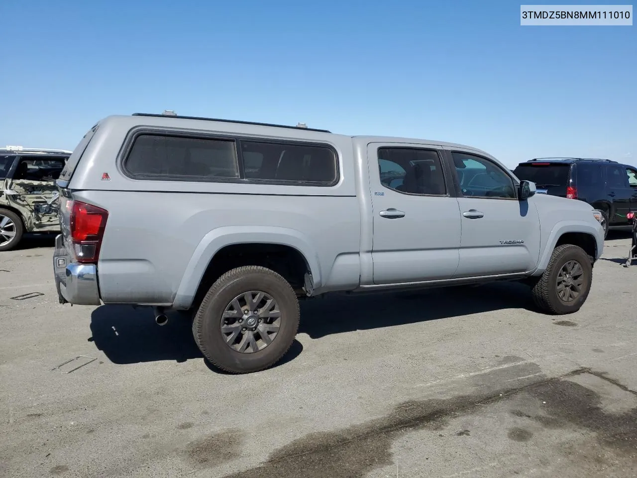 2021 Toyota Tacoma Double Cab VIN: 3TMDZ5BN8MM111010 Lot: 72277034