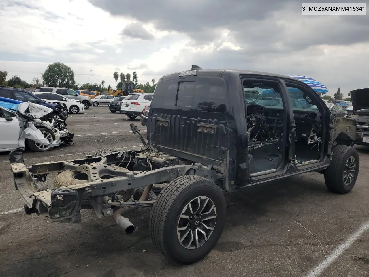 3TMCZ5ANXMM415341 2021 Toyota Tacoma Double Cab