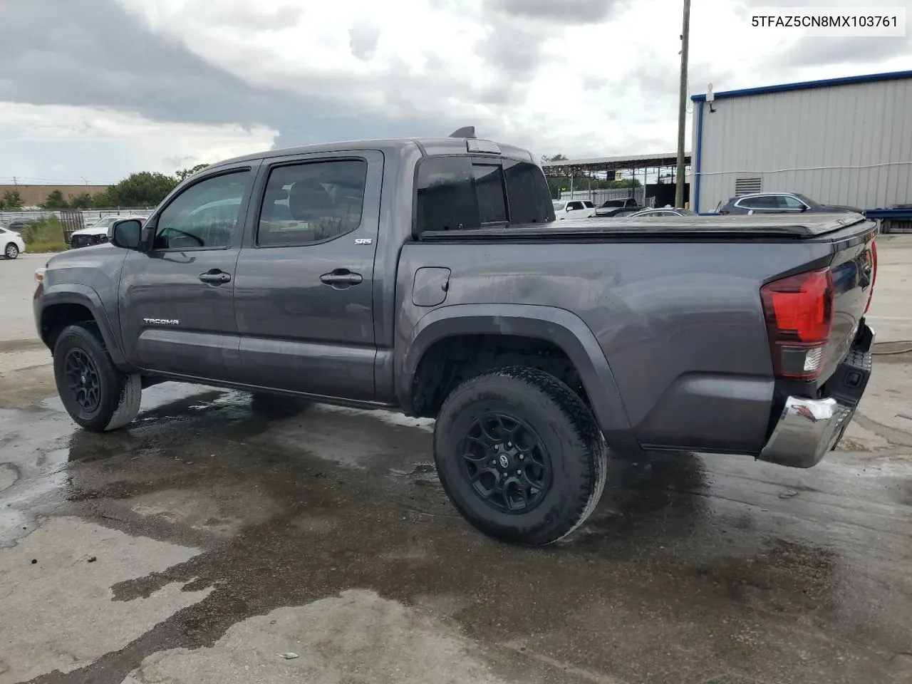 2021 Toyota Tacoma Double Cab VIN: 5TFAZ5CN8MX103761 Lot: 72444864