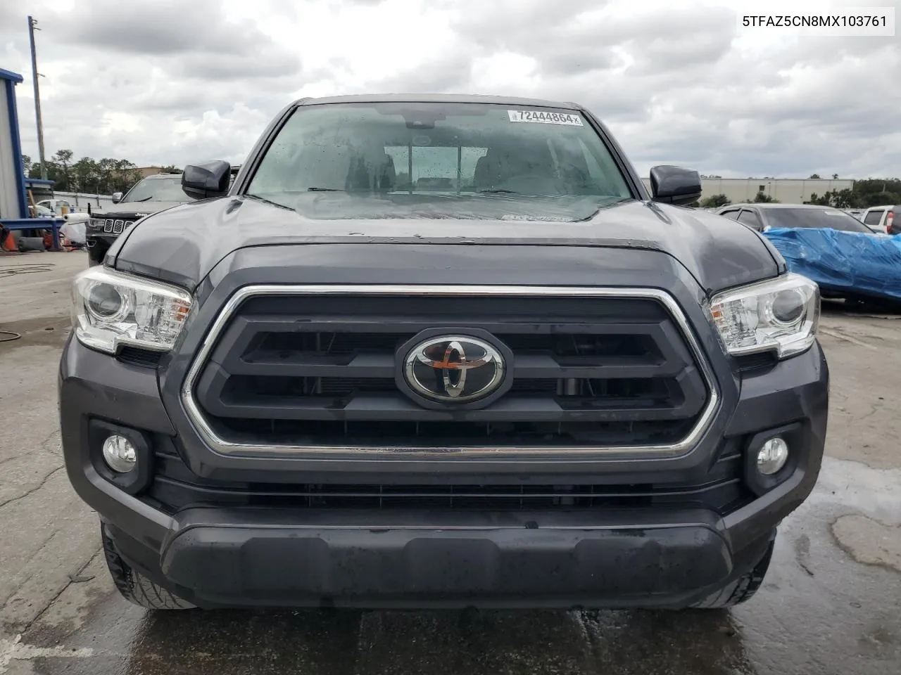 2021 Toyota Tacoma Double Cab VIN: 5TFAZ5CN8MX103761 Lot: 72444864