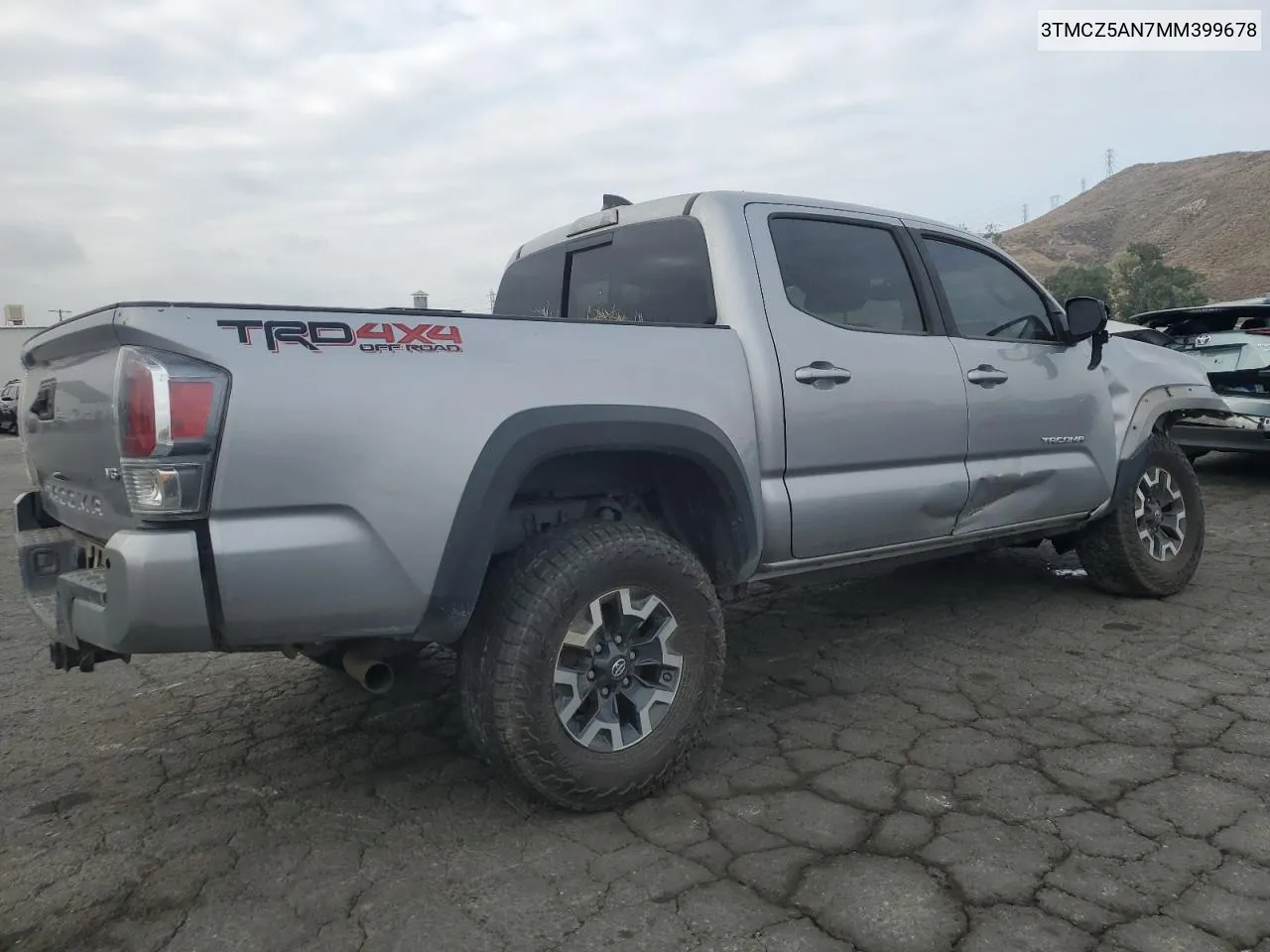 3TMCZ5AN7MM399678 2021 Toyota Tacoma Double Cab