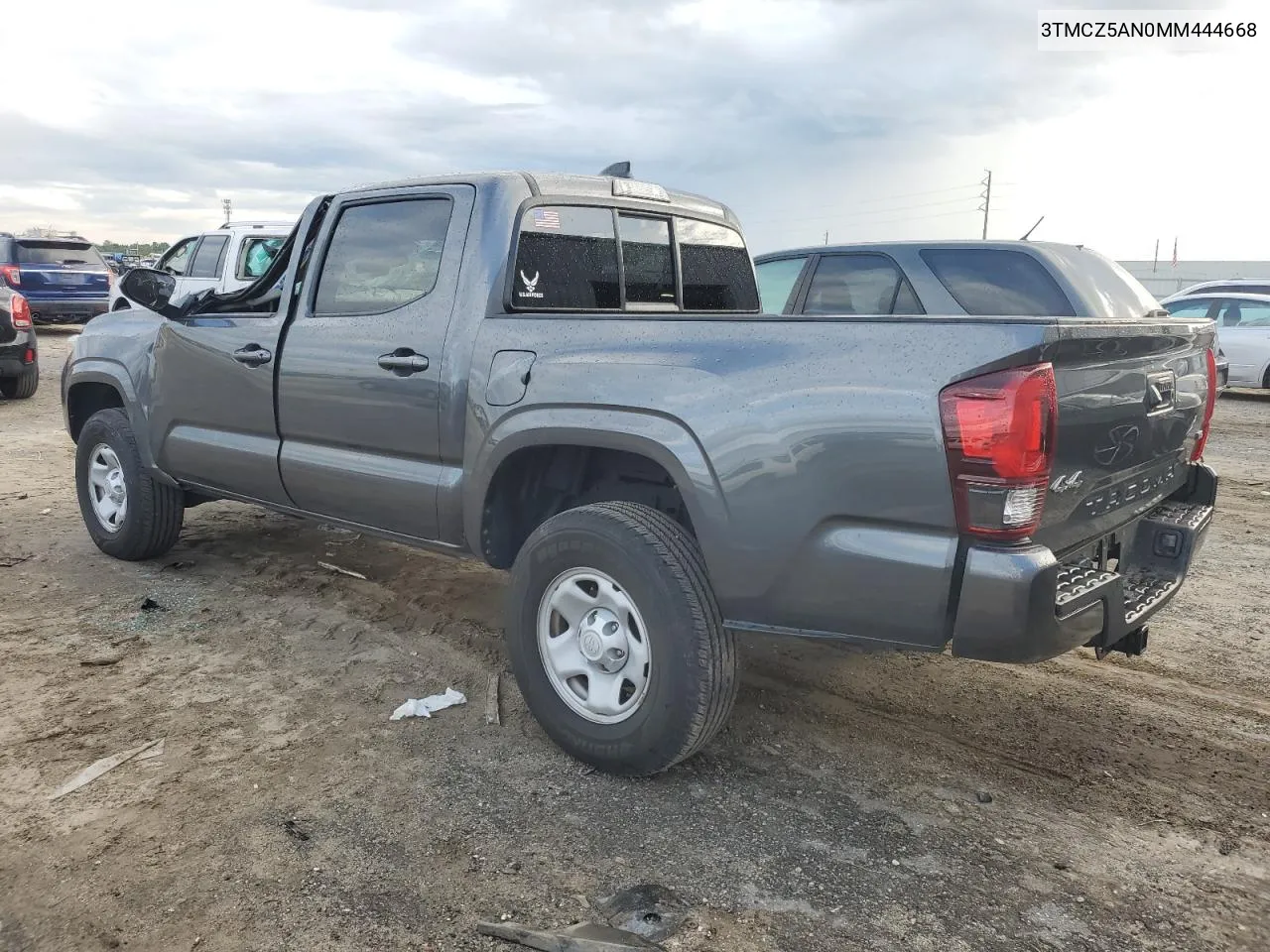 2021 Toyota Tacoma Double Cab VIN: 3TMCZ5AN0MM444668 Lot: 72617304