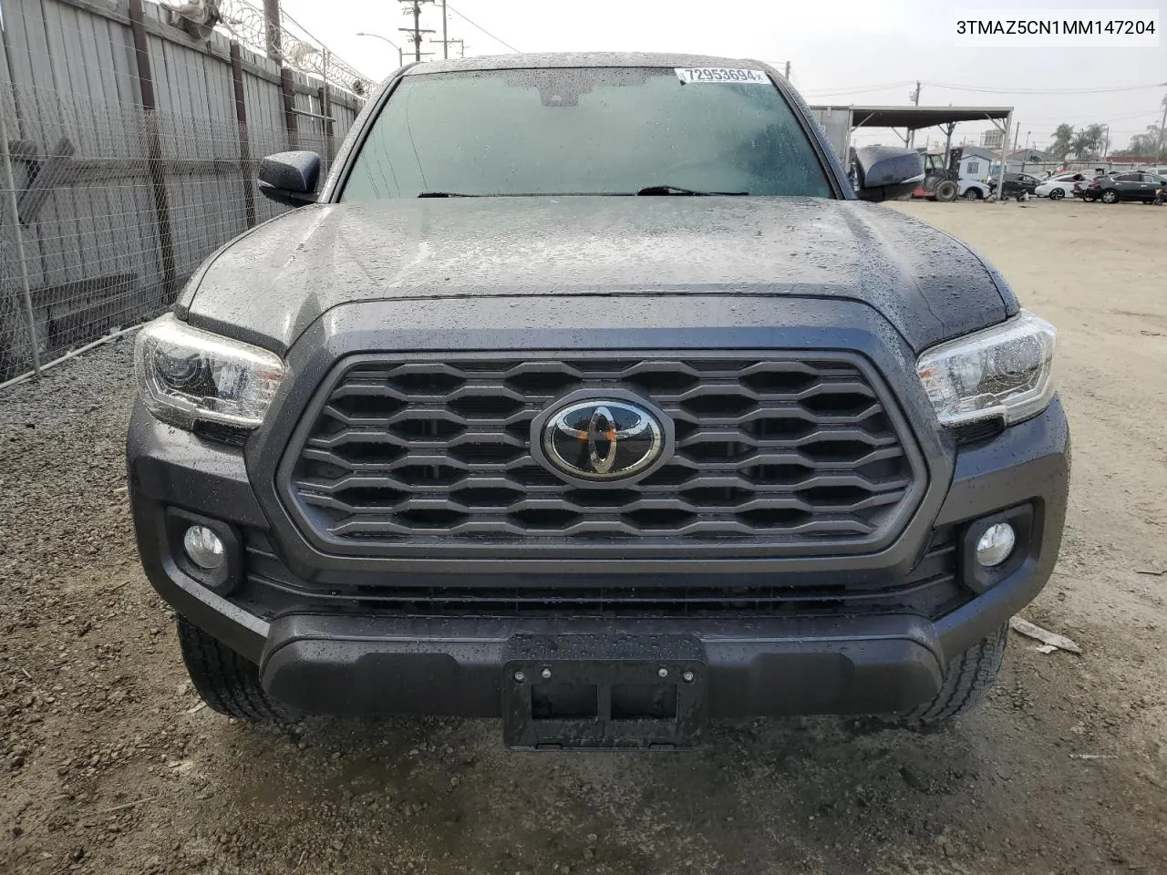 2021 Toyota Tacoma Dou VIN: 3TMAZ5CN1MM147204 Lot: 72953694