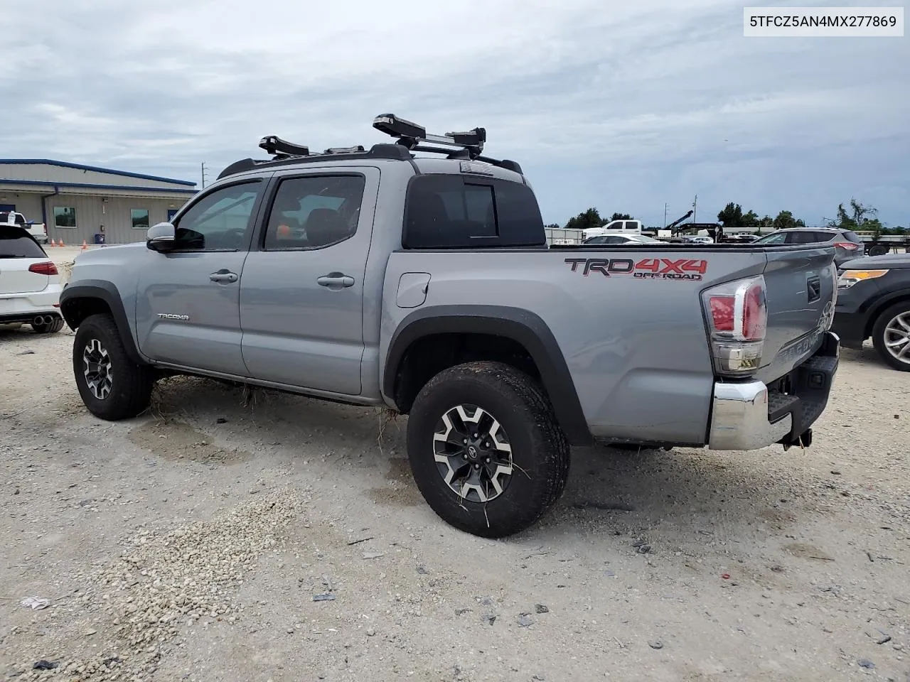 2021 Toyota Tacoma Double Cab VIN: 5TFCZ5AN4MX277869 Lot: 72980714